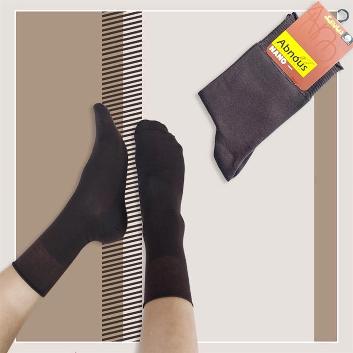 جوراب کلاسیک مردانه دیابتیک آبنوس‎‎ - در 8 رنگ